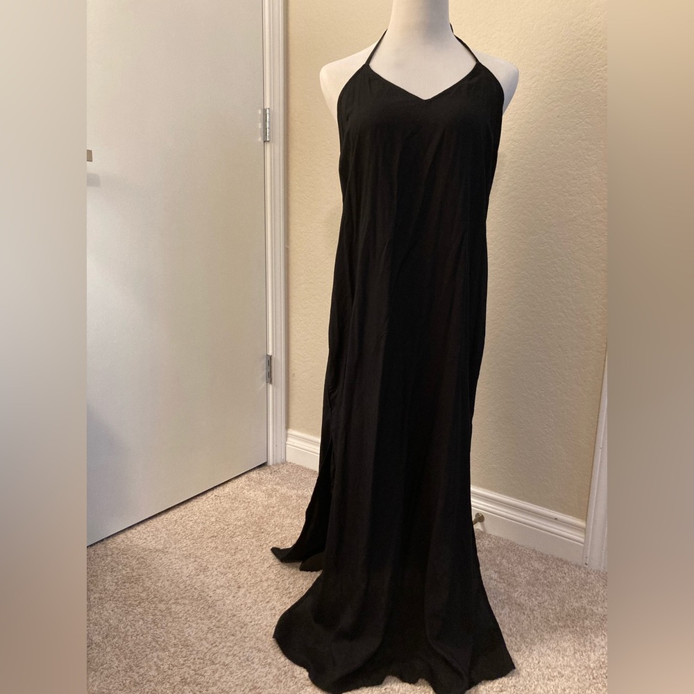 Old Navy Black Maxi Dress